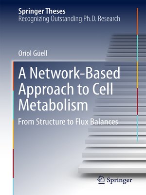 cover image of A Network-Based Approach to Cell Metabolism